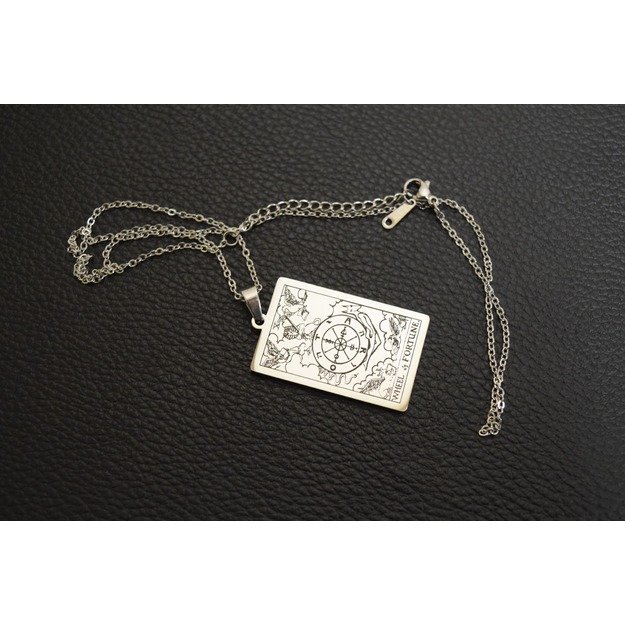 Taro kortų amuletas - Fortūnos ratas. 1