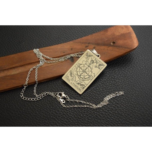 Taro kortų amuletas - Fortūnos ratas. 2