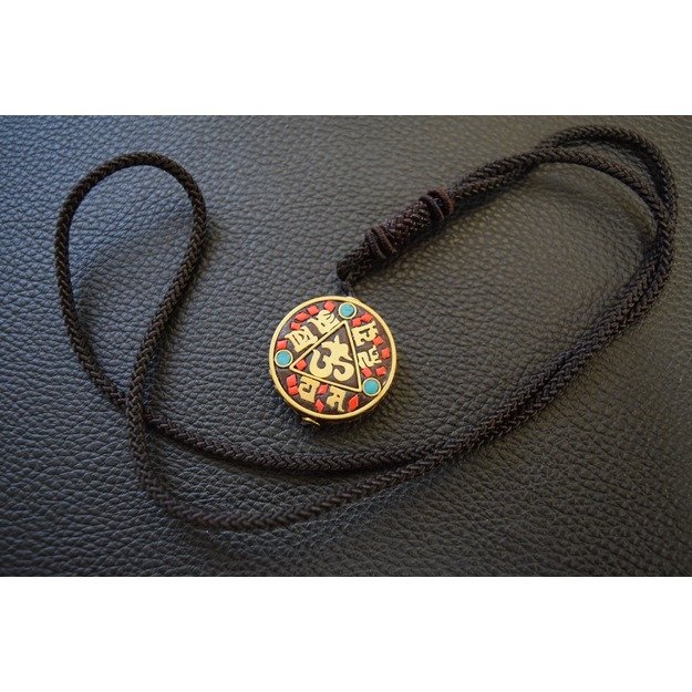 Sėkmės, apsaugos ir turto amuletas (Tibetas) 1