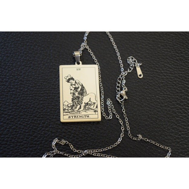 Taro kortų amuletas - Jėga 1